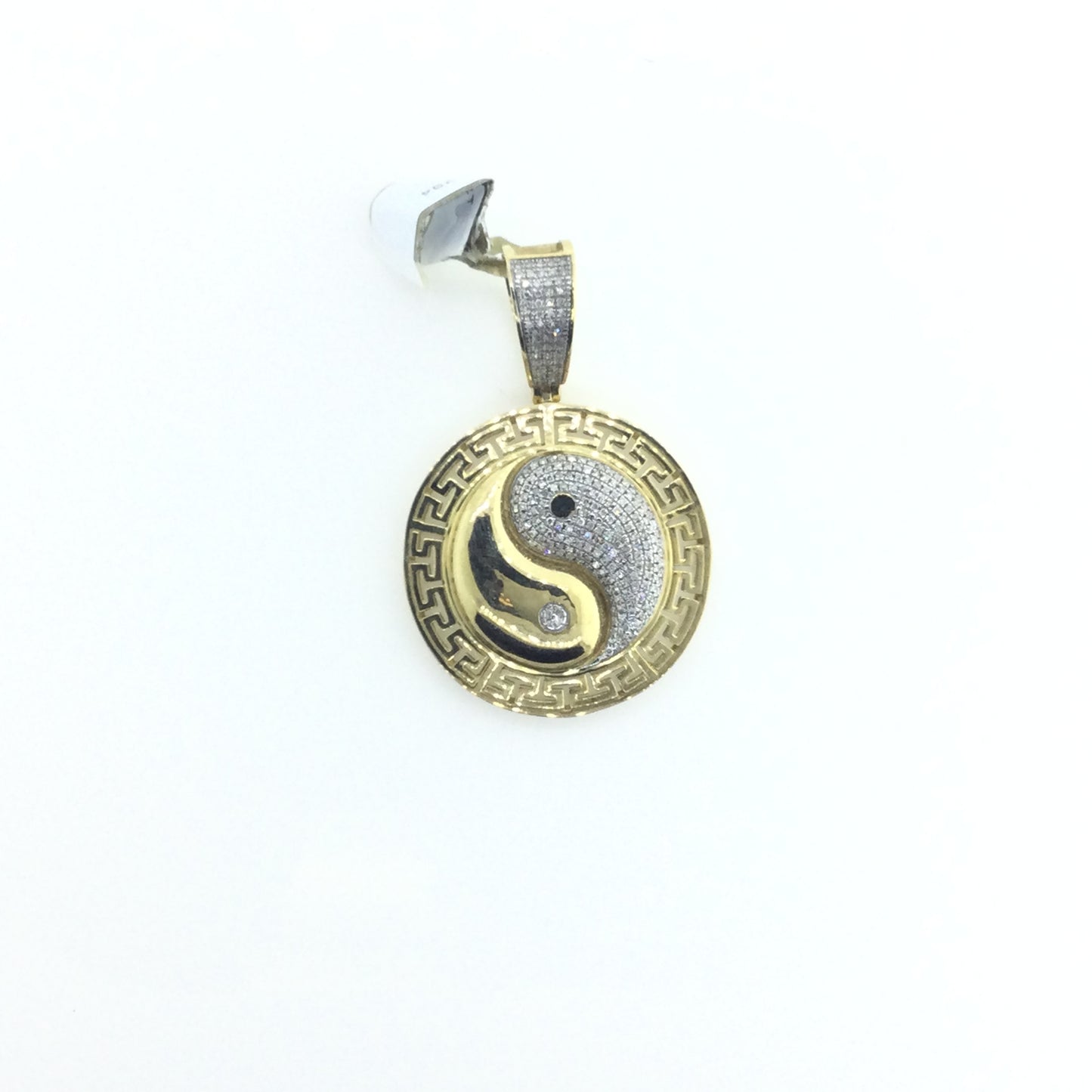 10K Yellow Gold 0.50CT Pisces Charm
