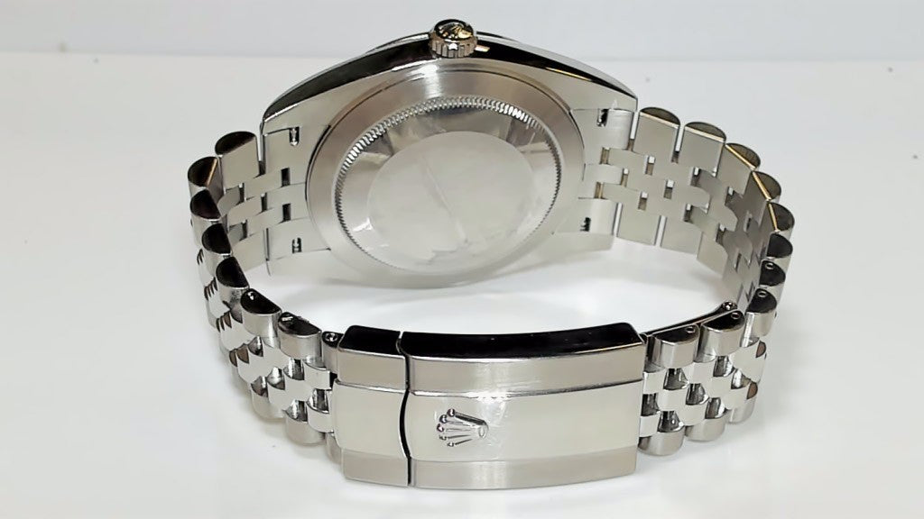 **Rolex Datejust 41 Wimbledon Dial 126334 Fluted Jubilee Box Papers**