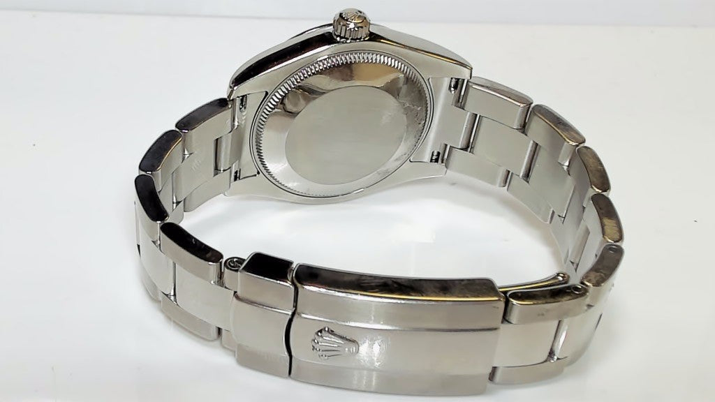**Rolex Datejust 31mm Stainless Steel Black Roman Dial Oyster Bracelet**