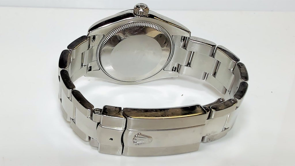 Rolex Datejust 31mm Blue Roman Dial Stainless Steel Oyster Watch