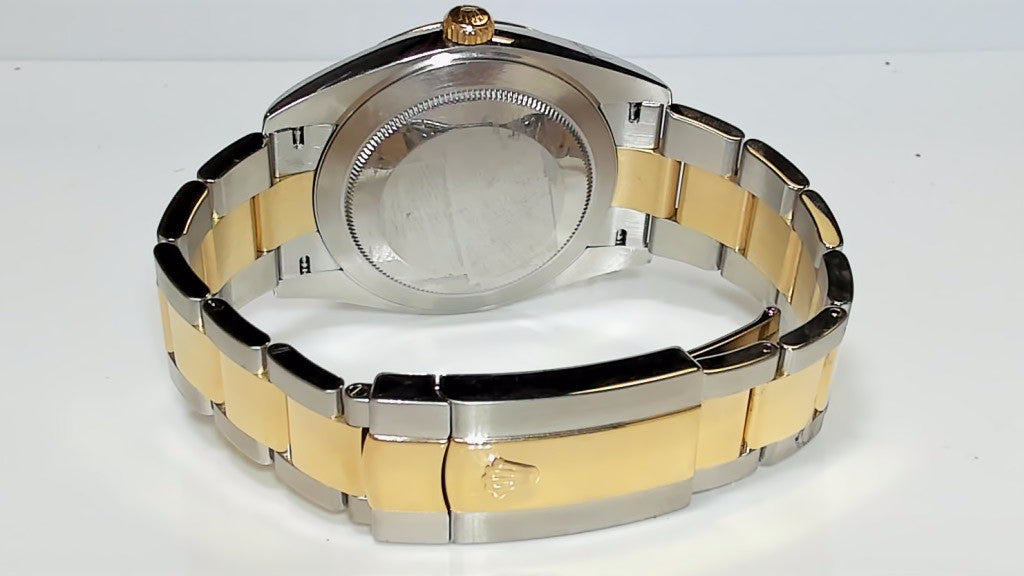 **Rolex Datejust 41 126333 Wimbledon Dial Two-Tone Box & Papers**