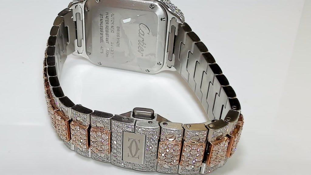 Cartier Mid Size Two-tone Rose Gold