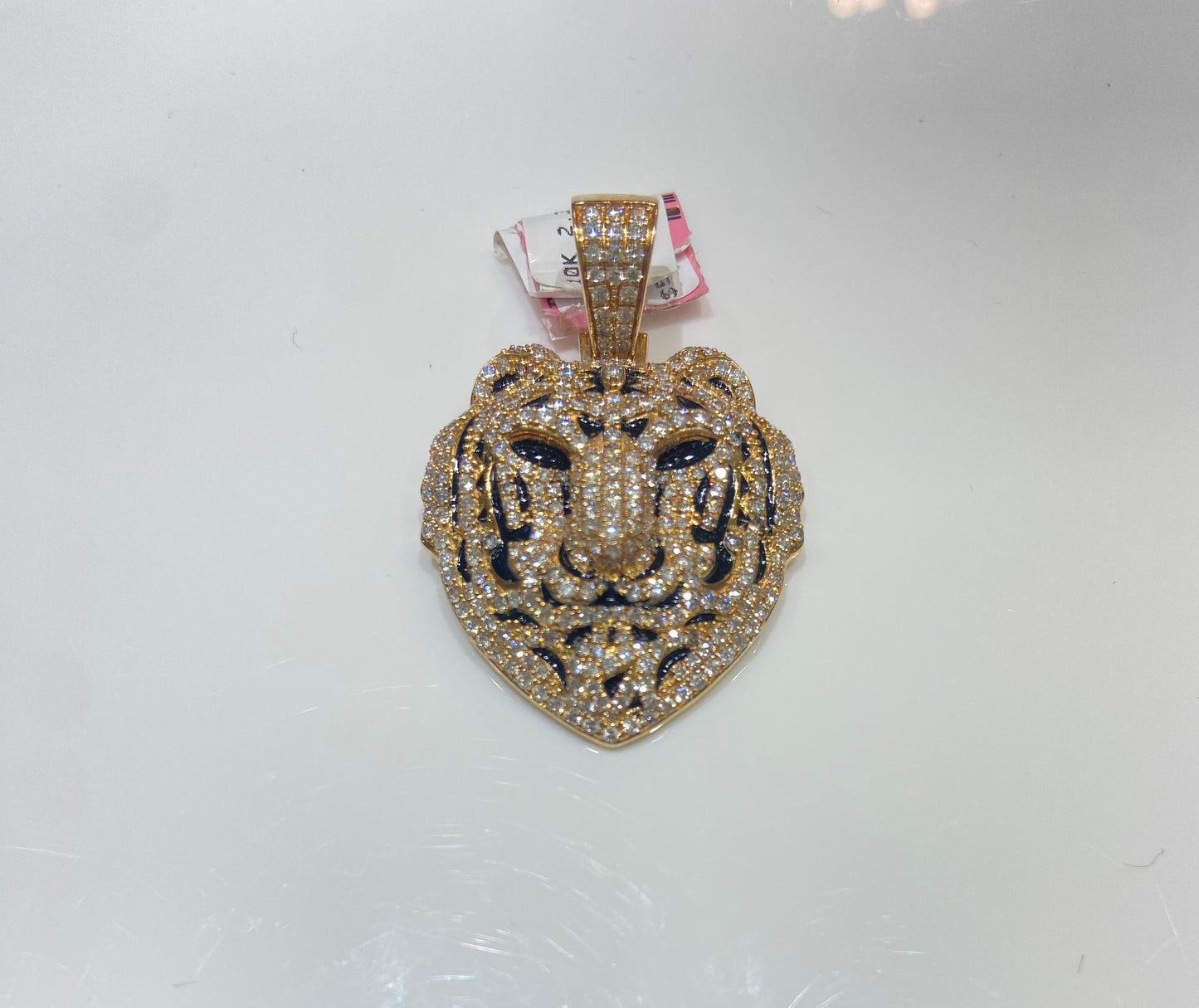 10K 2.35CT Tiger Charm