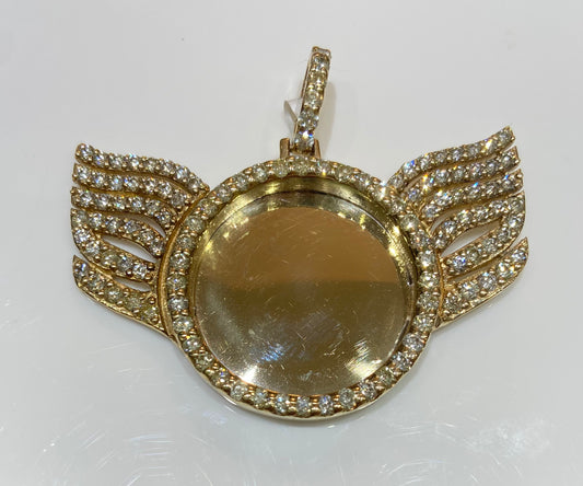 10K Yellow Gold 5.5CT Wing Picture Frame