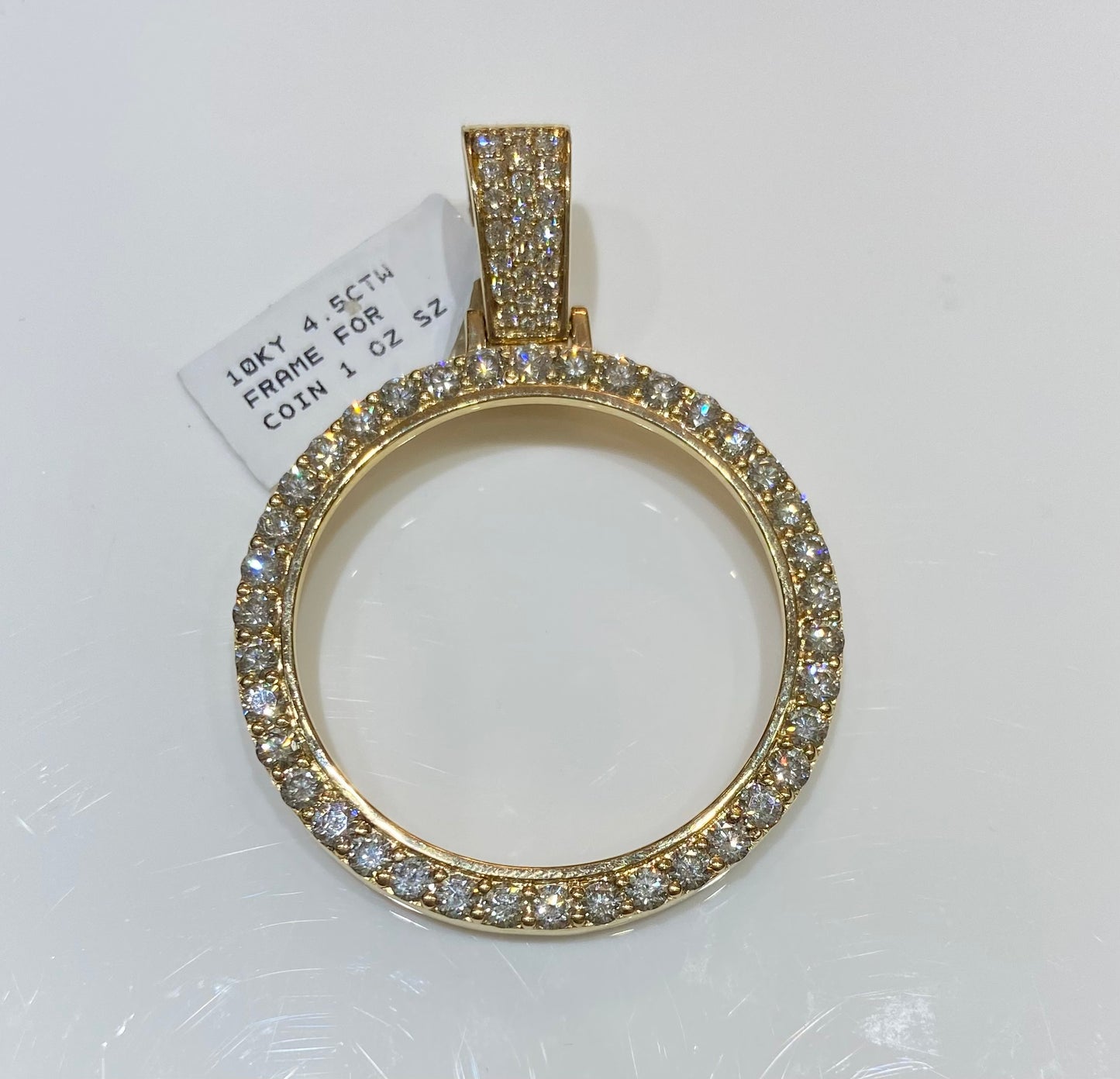 10K Yellow Gold 4.5CTW Frame
