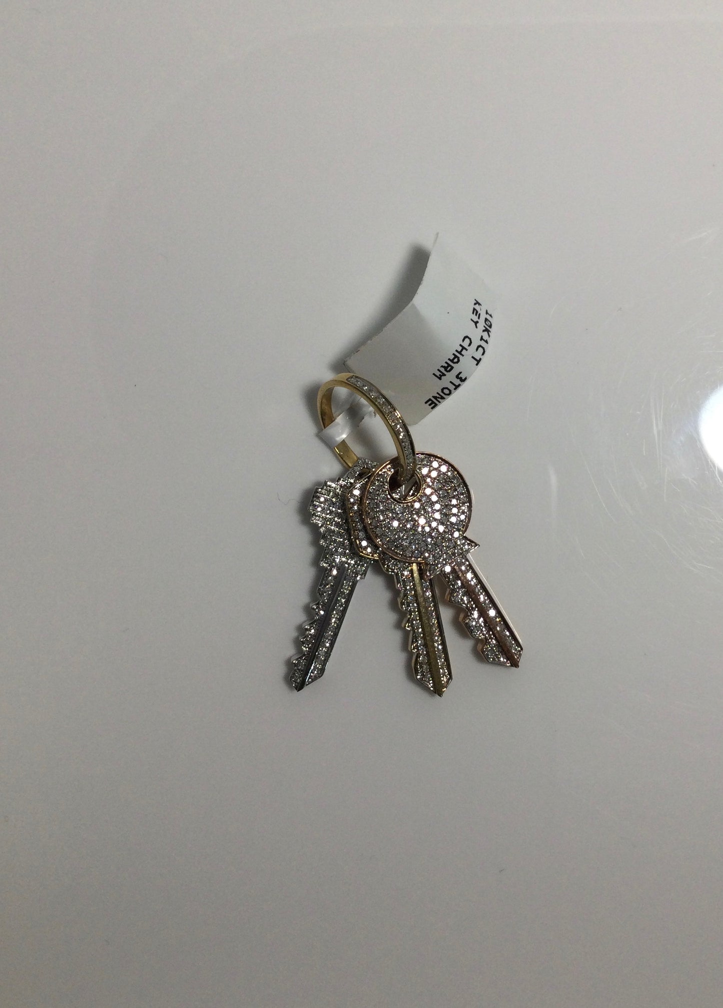 10K 1CT 3 Tone Keys Charm