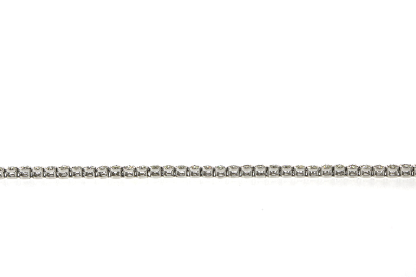 10K White Gold 1.5CT Diamond Tennis Bracelet