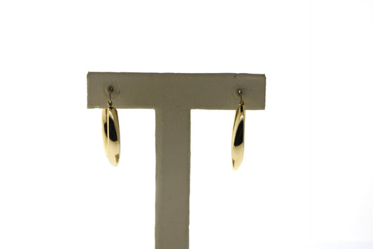 14K Yellow Gold 3.5 Grams Hoops