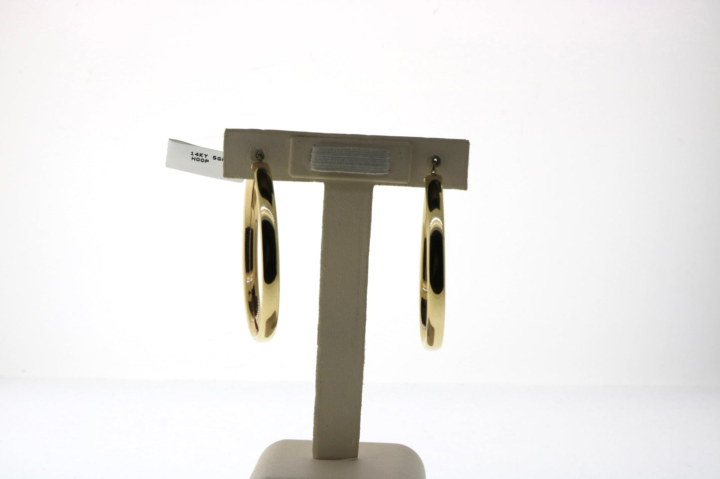 14K Yellow Gold 5 Grams Hoops