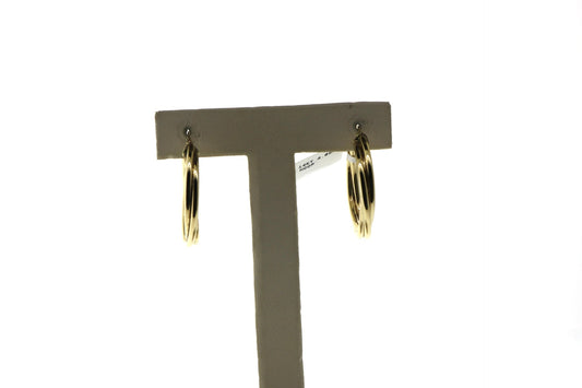 14K Yellow Gold 4.8 Grams Hoops