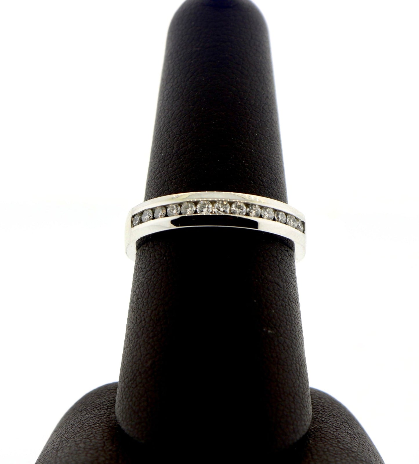 18K White Gold 0.25CT LDS Diamond Band