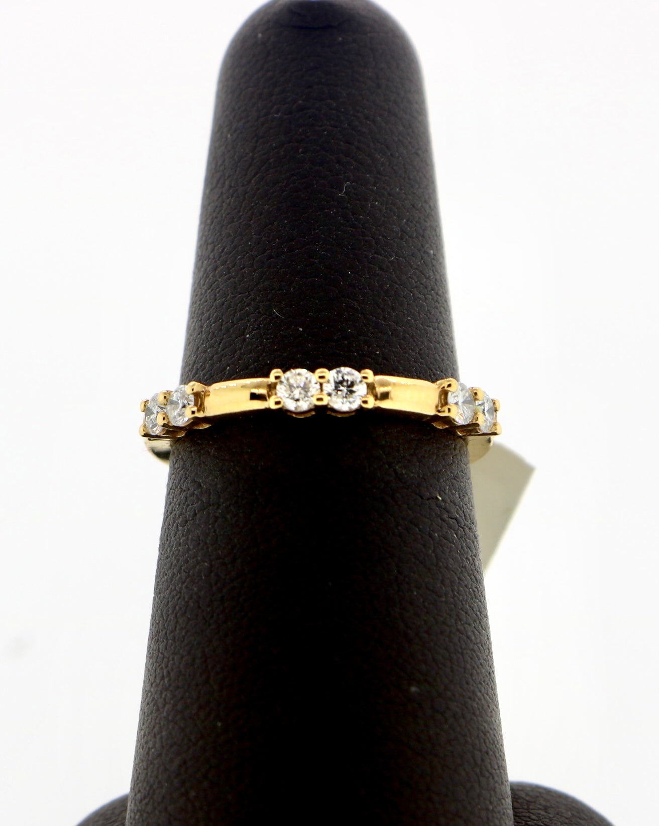 18K Rose Gold 0.35CT 2.21 Grams 2RD Diamond Band