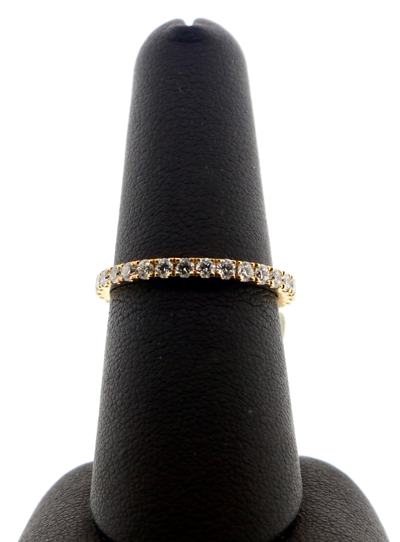 18K Rose Gold 0.76CT Diamond Band
