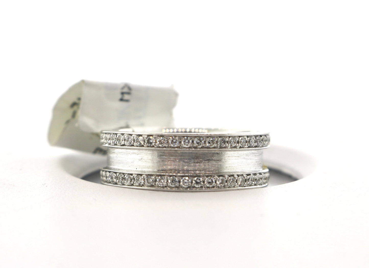 14K White Gold 0.75CTW RDS Eternity Diamond Band