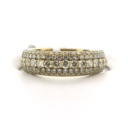 10K Yellow Gold 2CT Diamond Band
