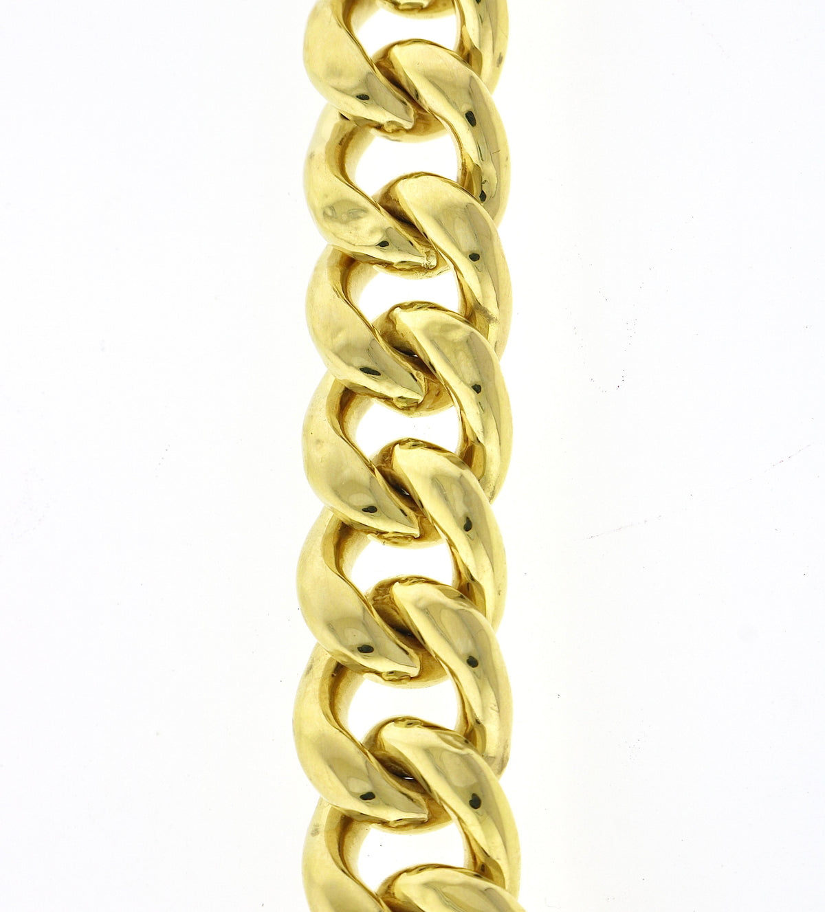 14K Yellow Gold 17.4 Grams Cuban Bracelet