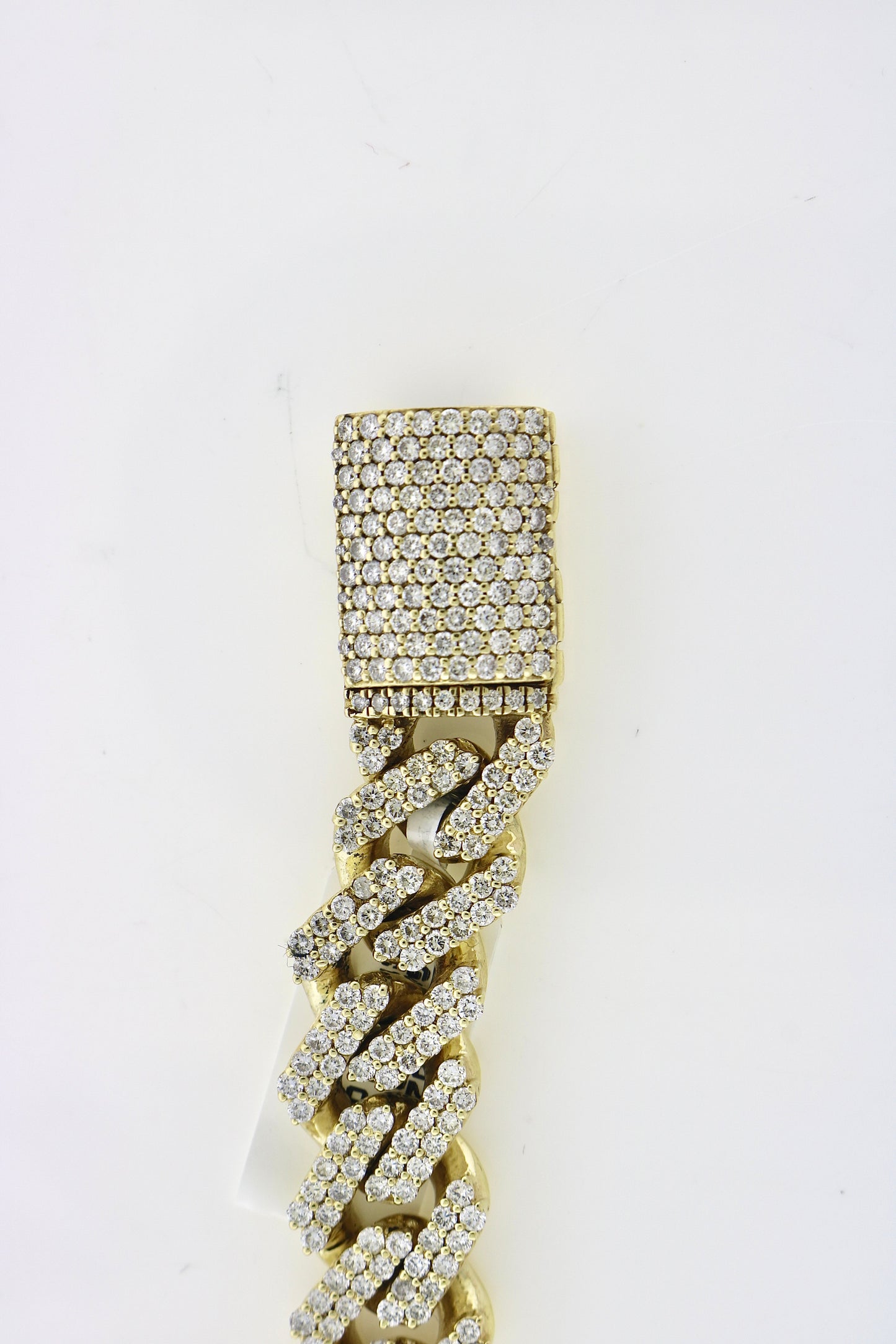 10K Yellow Gold 10.01CT 70.1 Grams Cuban Bracelet