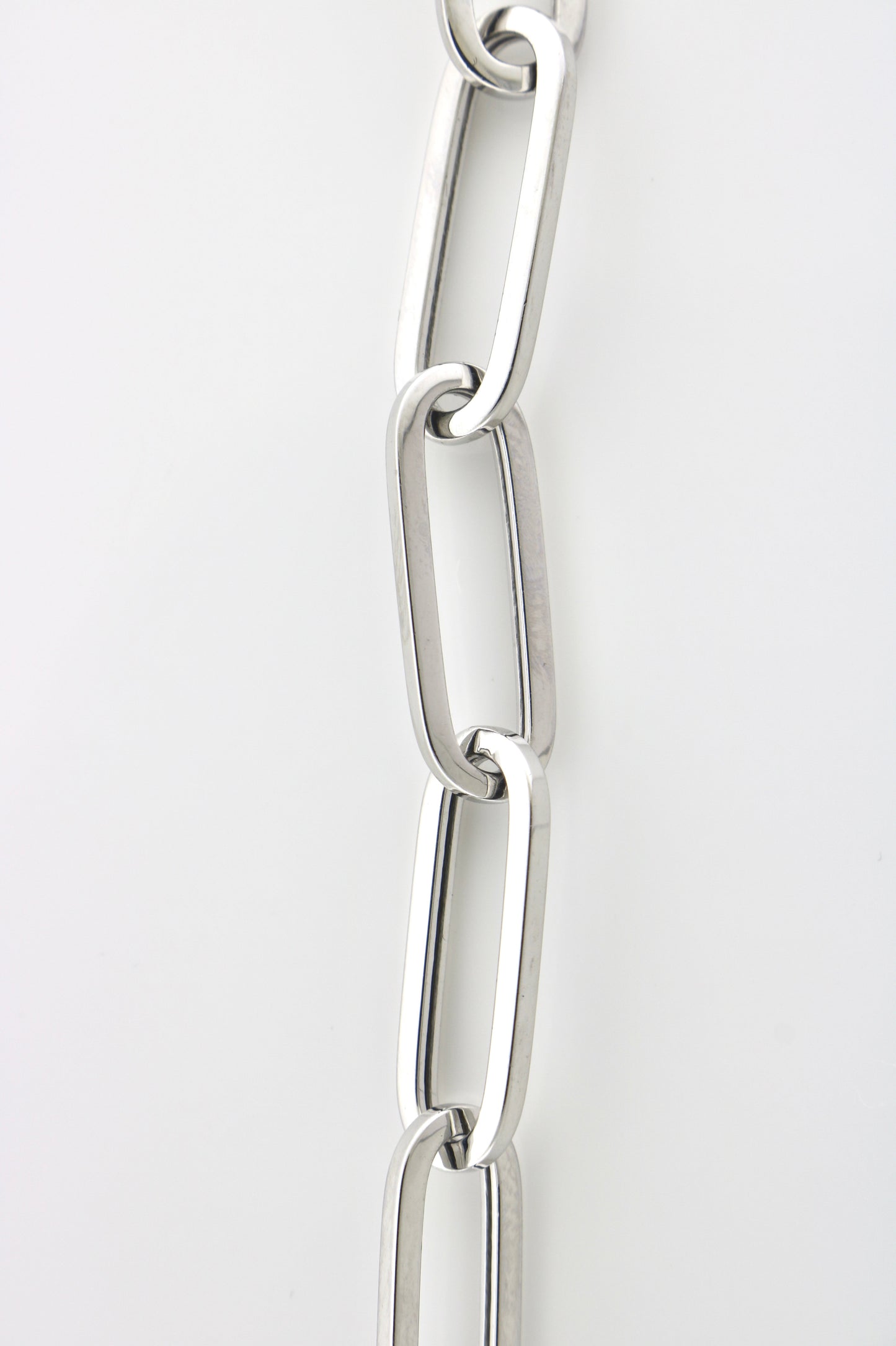 14K White Gold 5.7 Grams 7" Link Bracelet