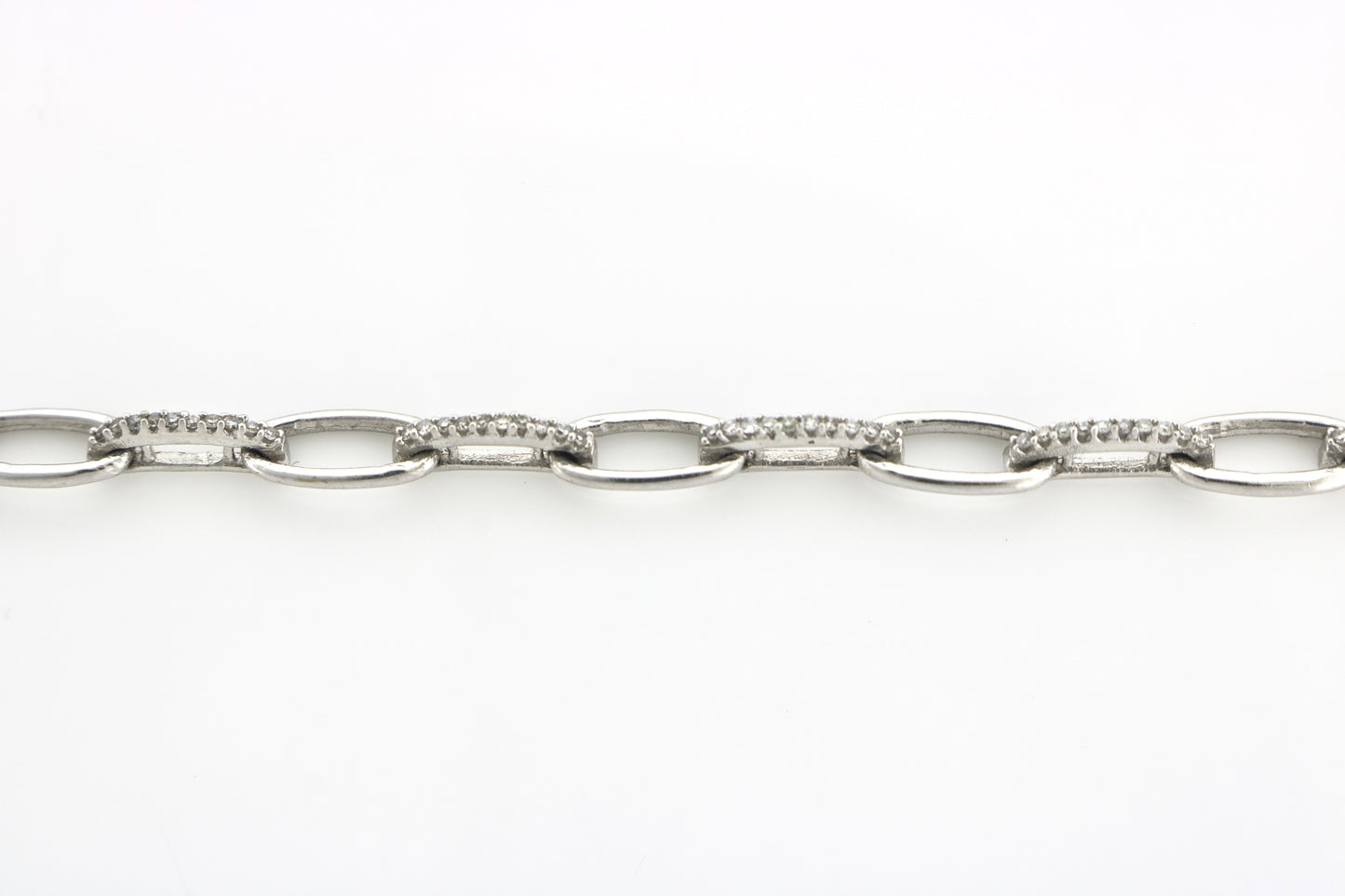 14K White Gold 0.34CT 14K White Gold LDS Bracelet