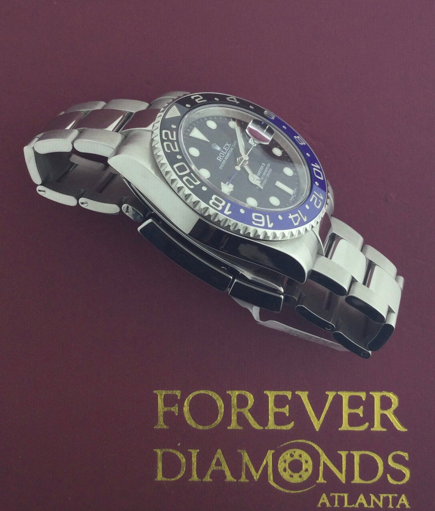 Rolex 40MM GMT master II Batman