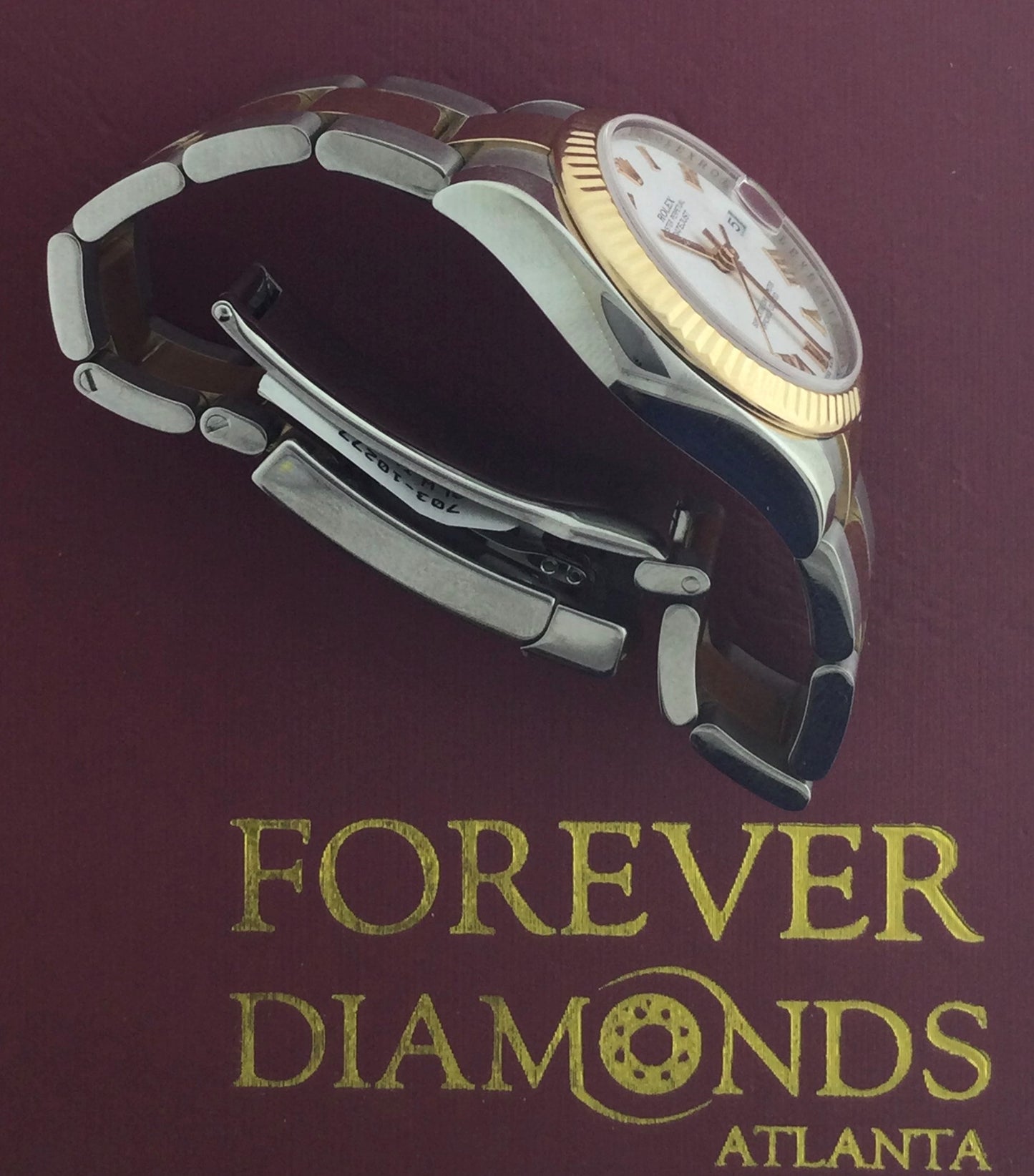 Rolex 31MM Two-tone Rose Gold Oyster