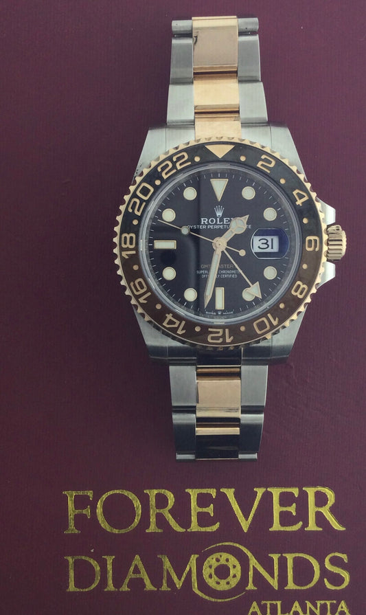 Rolex 40MM GMT MASTER 2 Rootbeer