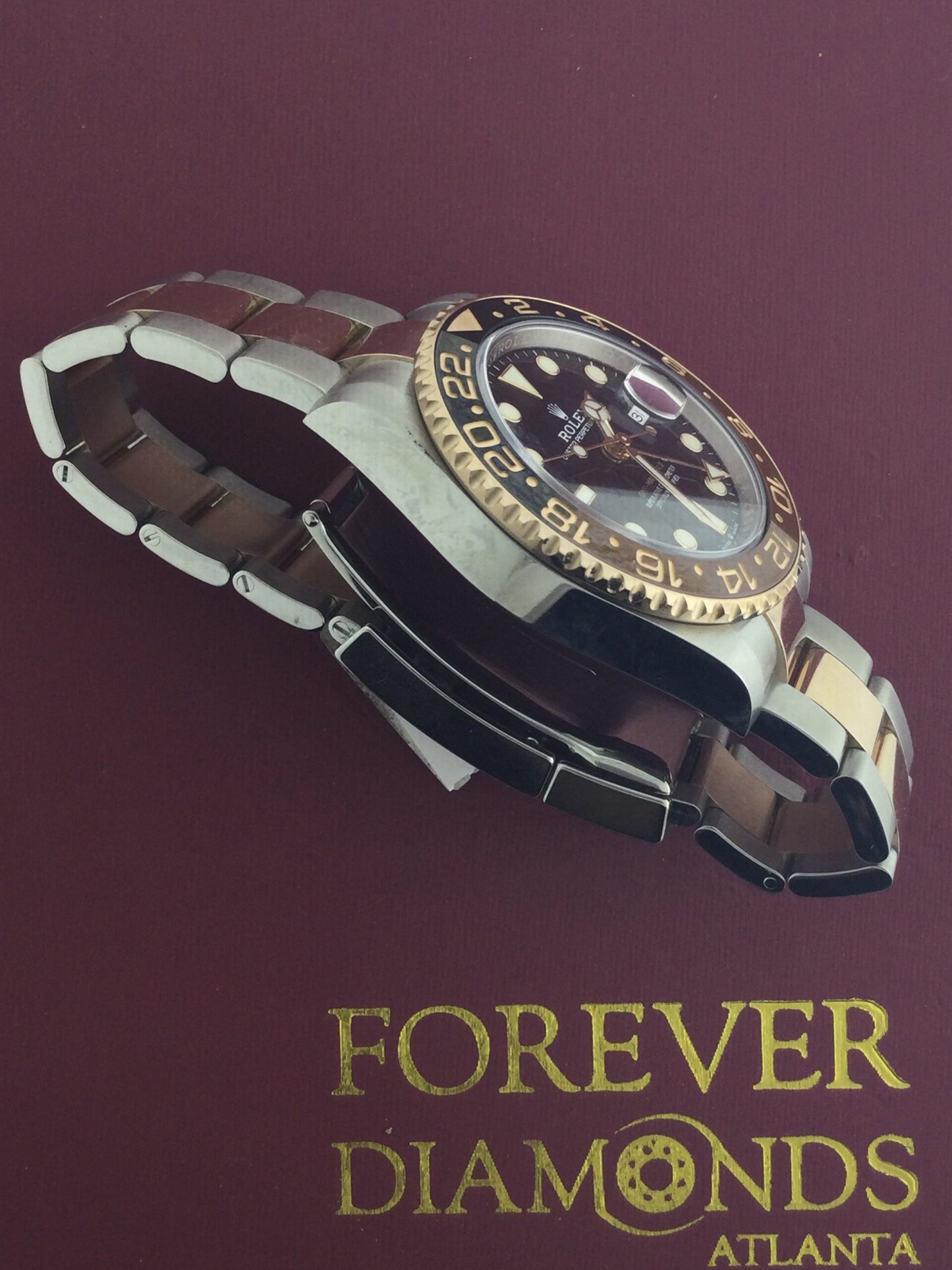 Rolex 40MM GMT MASTER 2 Rootbeer