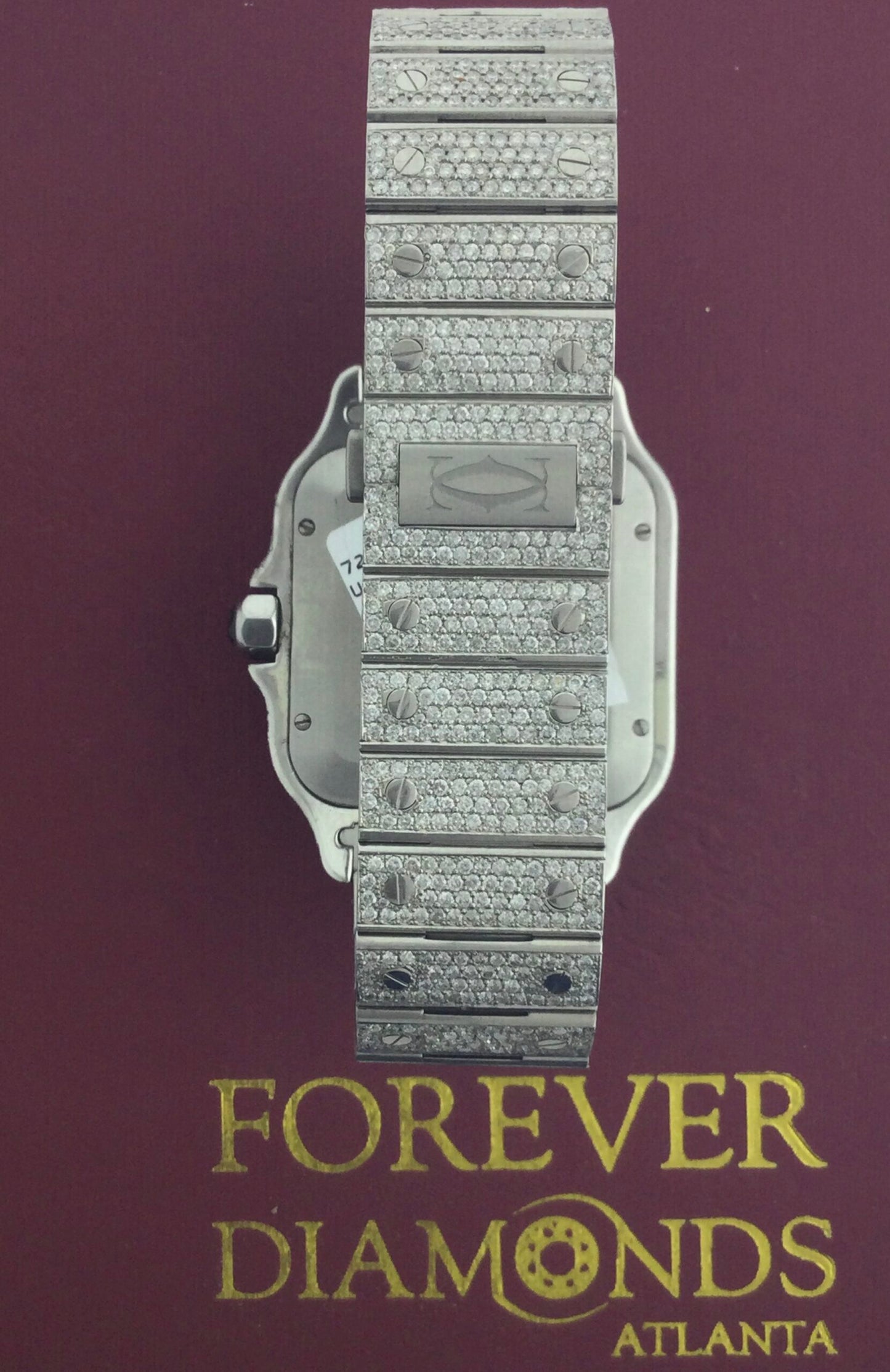 Cartier 40MM stl yg bz all diamonds