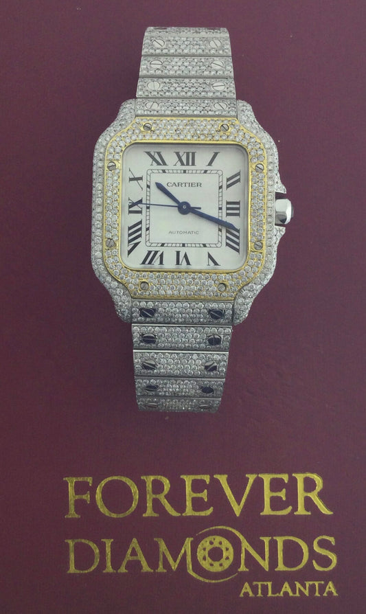 Cartier Mid Size All Diamond