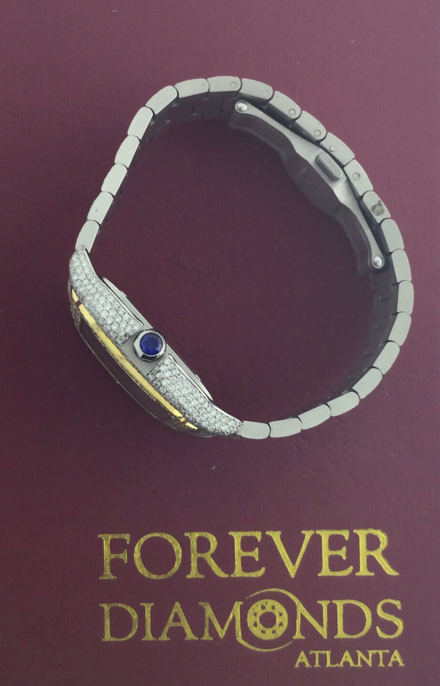 Cartier Mid Size All Diamond