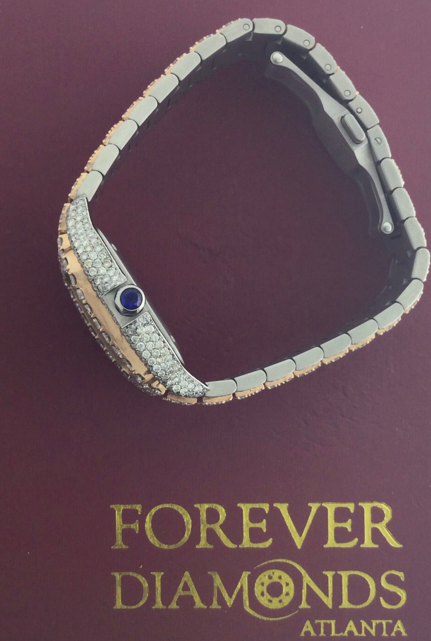 Cartier Mid Size Two-tone Rose Gold