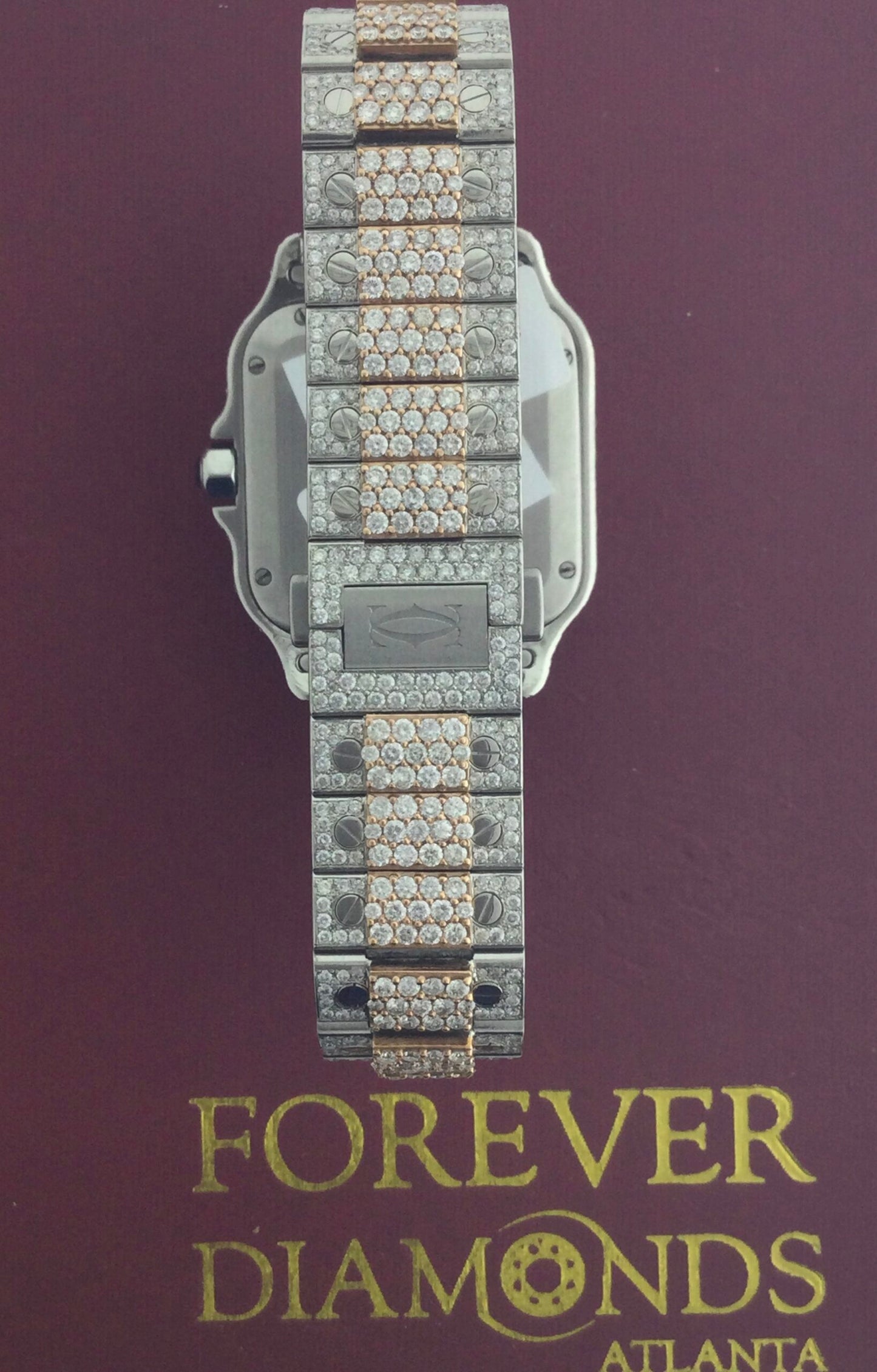 Cartier Mid Size Two-tone Rose Gold
