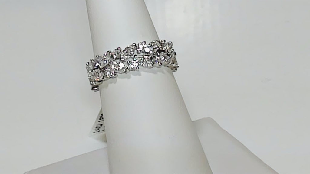 1.79CTW Round &amp; Marquise Lab Diamond Wedding Band