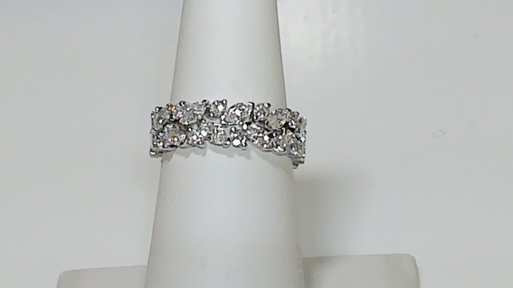 1.79CTW Round &amp; Marquise Lab Diamond Wedding Band
