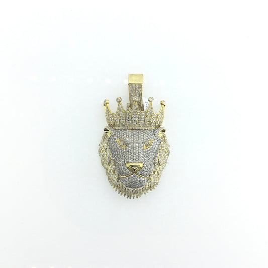 10K Yellow Gold 16.86CT Lion Charm