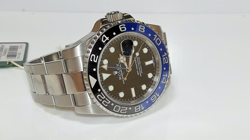 Rolex GMT-Master II 116710BLNR "Batman" Oystersteel Men's Watch