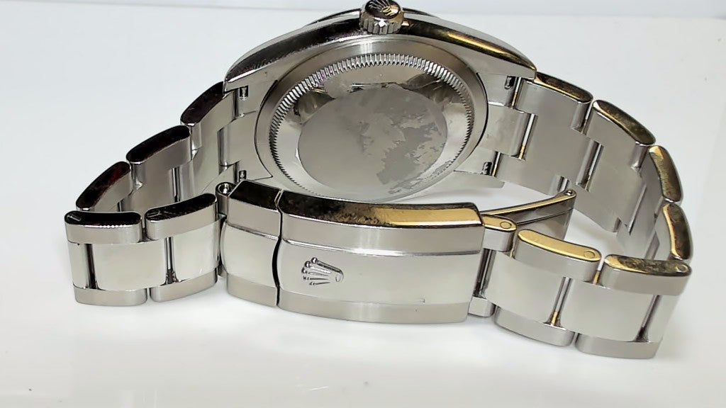 **Rolex Datejust 36 Wimbledon Dial 126234 Steel Oyster Fluted Bezel**