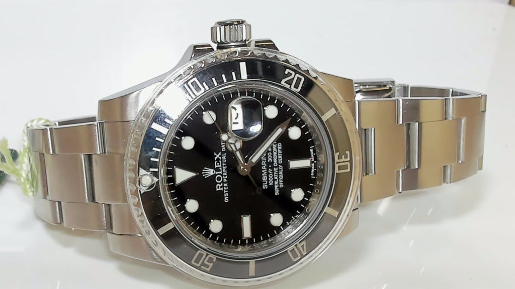 **Rolex Submariner 116610LN Black Dial Stainless Steel Luxury Watch**