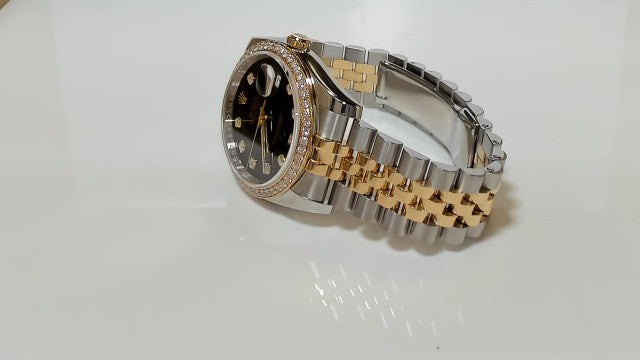 Rolex Datejust 36mm Two-Tone Diamond Dial &amp; Bezel Jubilee Bracelet