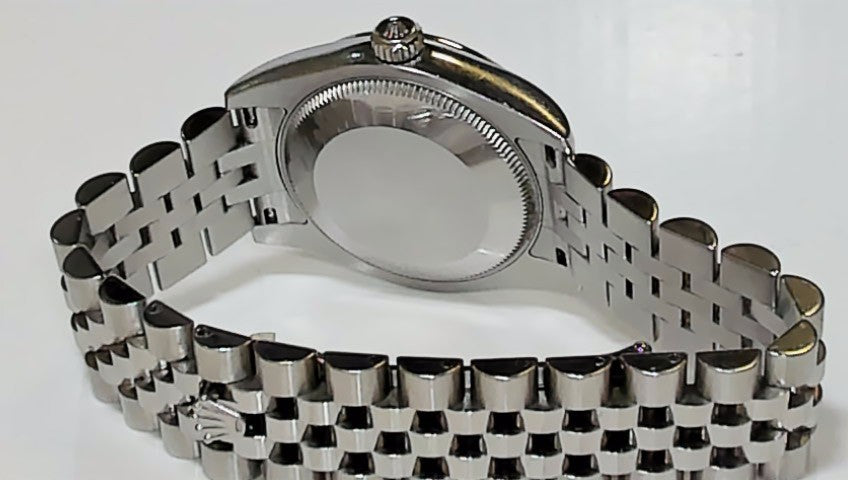 **Rolex Datejust 28mm 178274 Stainless Steel Floral Dial Jubilee Bracelet**