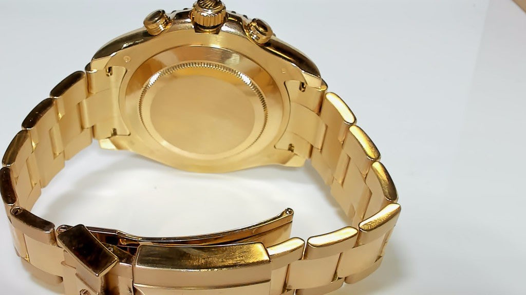 **Rolex Yacht-Master II 116688 18K Yellow Gold White Dial**