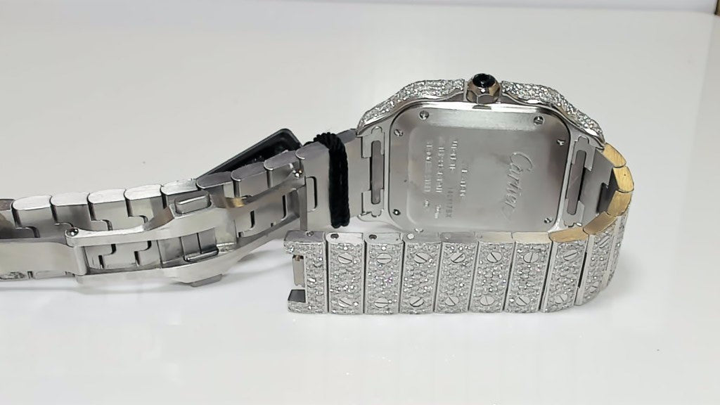Cartier Mid Size All Diamond