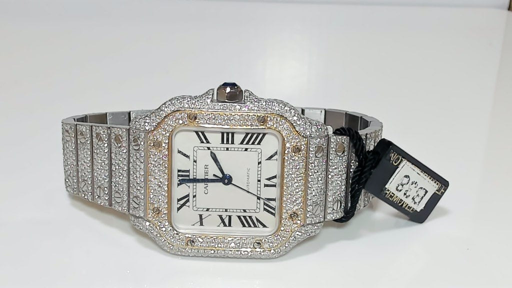 Cartier Mid Size All Diamond