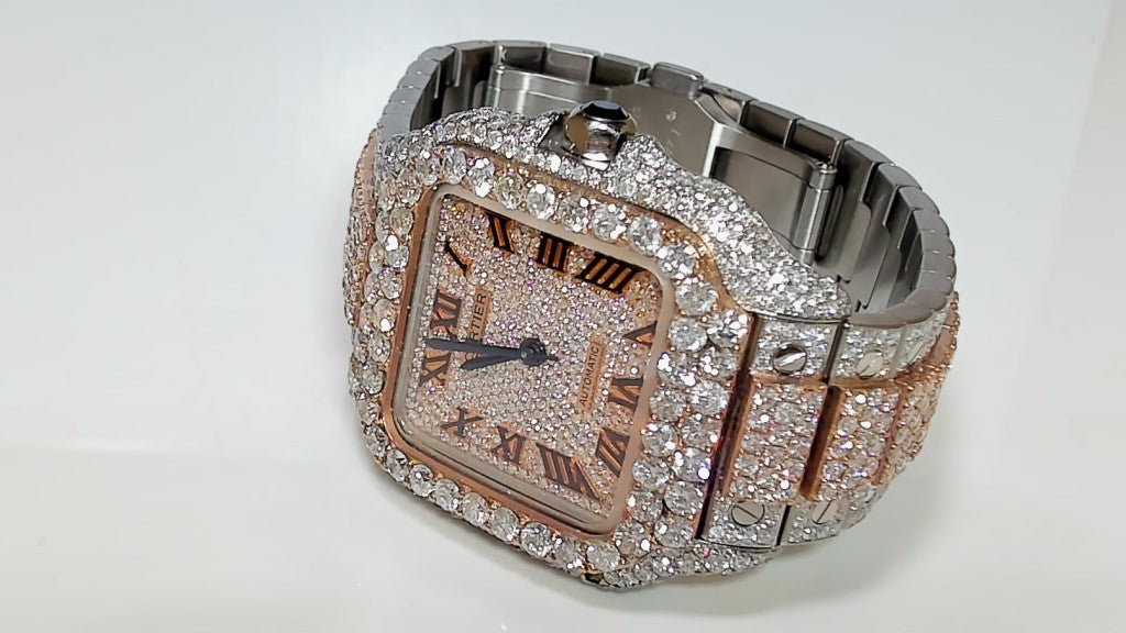 Cartier Mid Size Two-tone Rose Gold