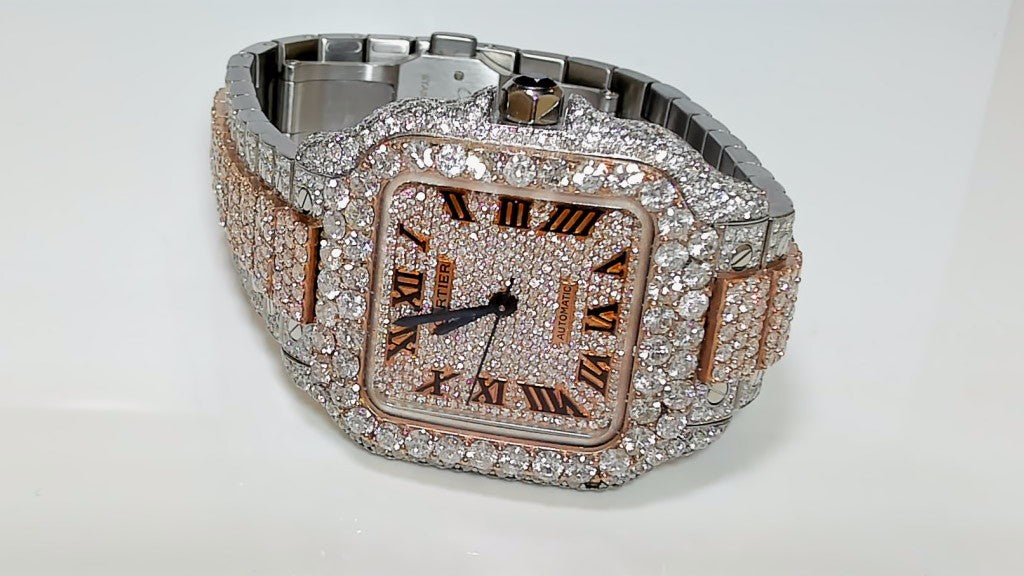 Cartier Mid Size Two-tone Rose Gold