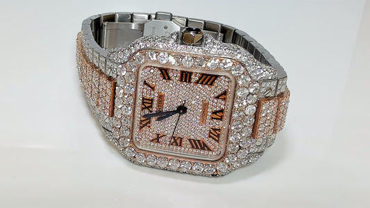 Cartier Mid Size Two-tone Rose Gold