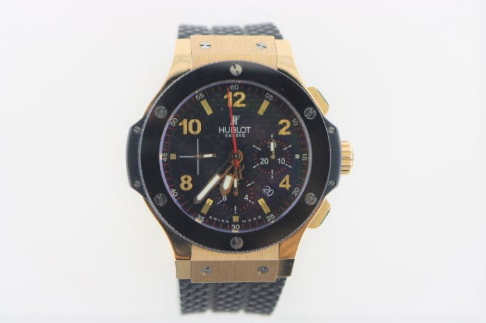 Hublot Big Bang Chronograph Rose Gold and Black Ceramic Watch