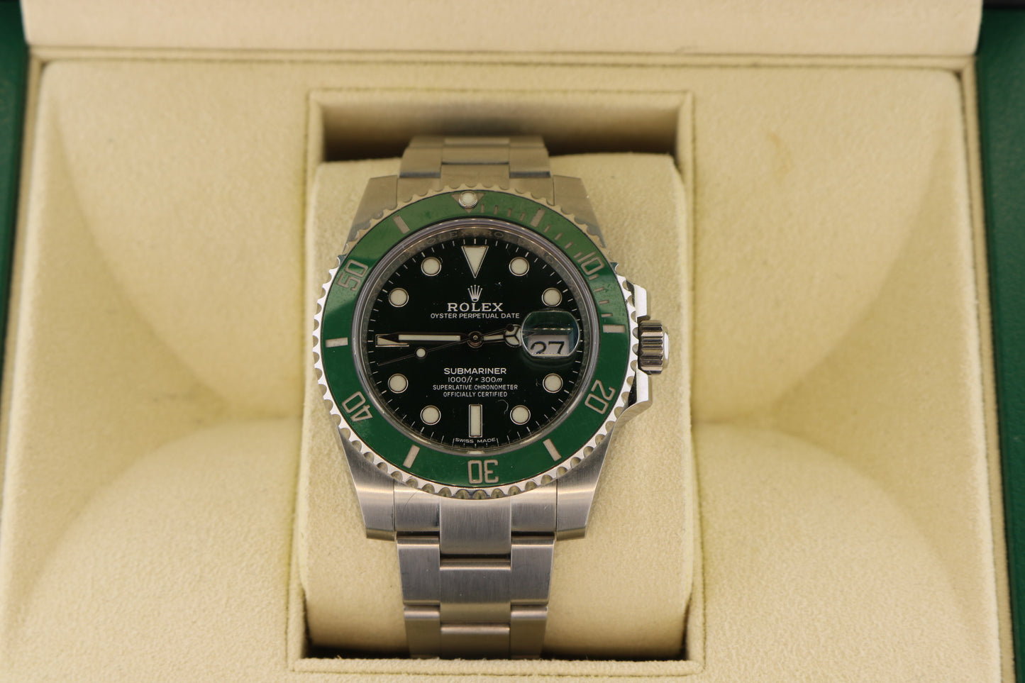 Rolex 40 MM Green Hulk