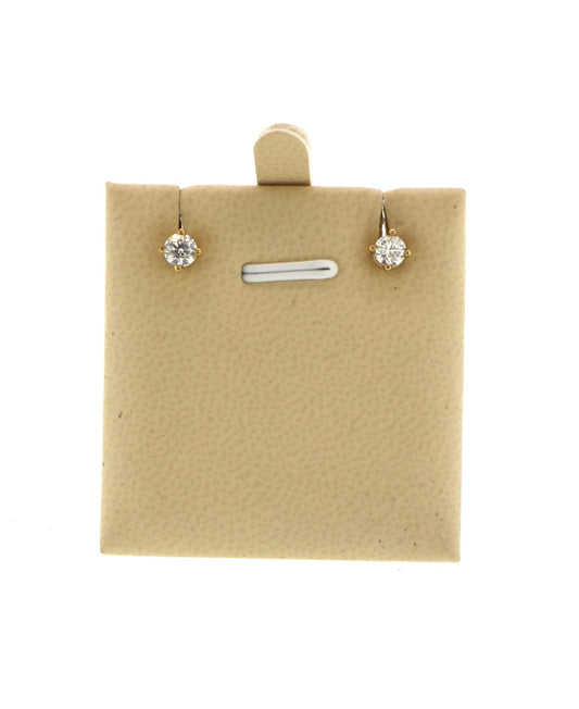 10K Yellow Gold 0.65CTW Studs