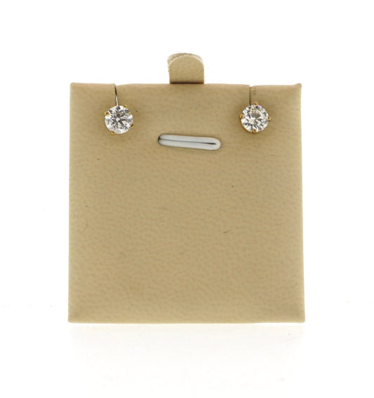 10K Yellow Gold 1.38CT Studs